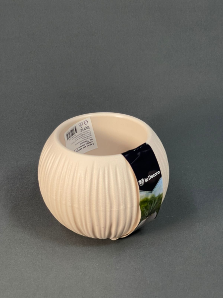 Кашпо для цветов Сфера Мини (0,3) Пудровый